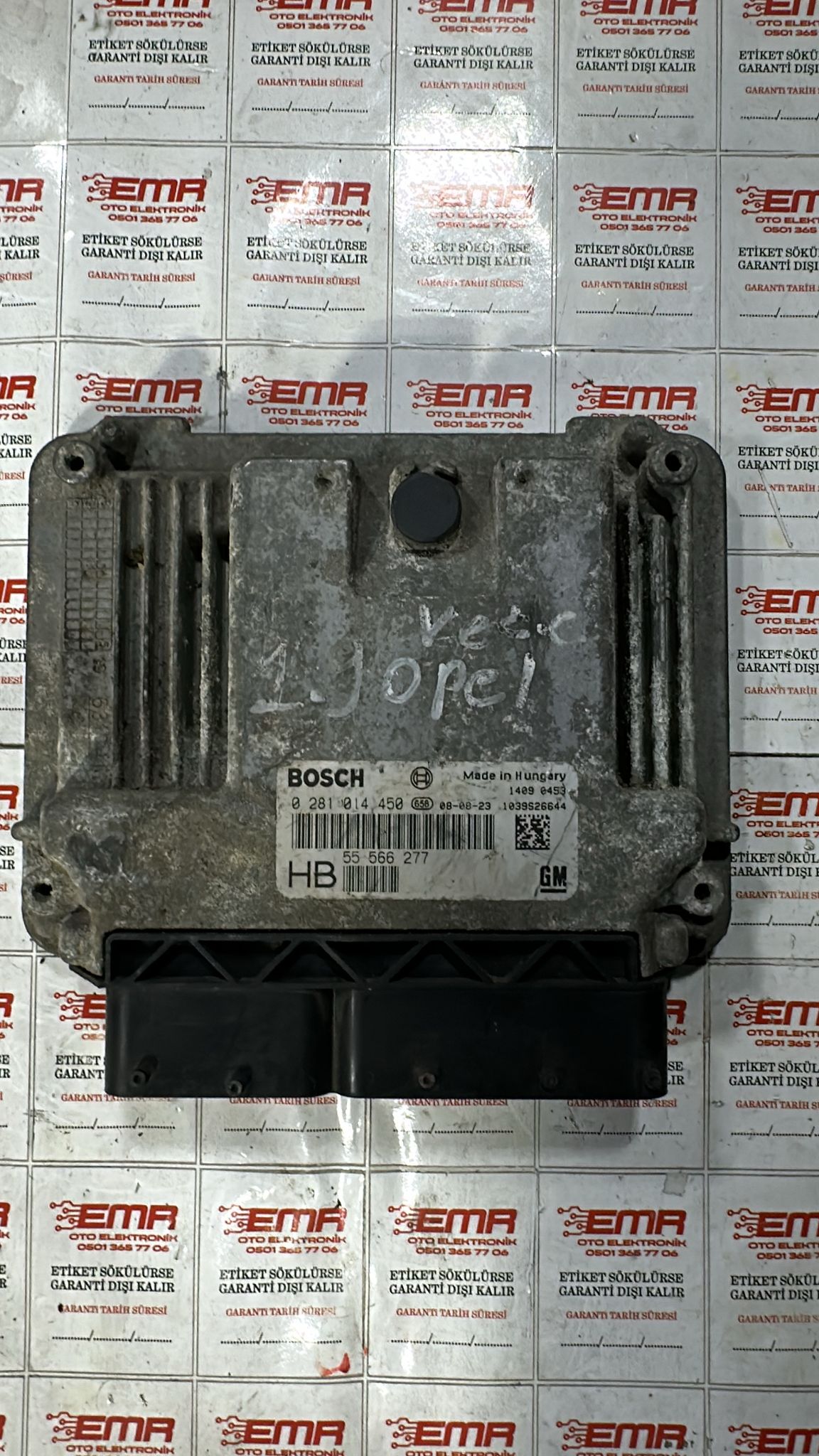 OPEL VECTRA C 1.9 DİZEL MOTOR BEYNİ 0281014450